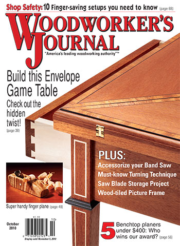 Woodworker’s Journal – September/October 2010