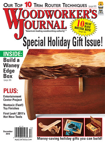 Woodworker’s Journal – November/December 2010