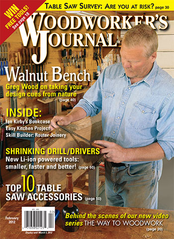 Woodworker’s Journal – January/February 2012