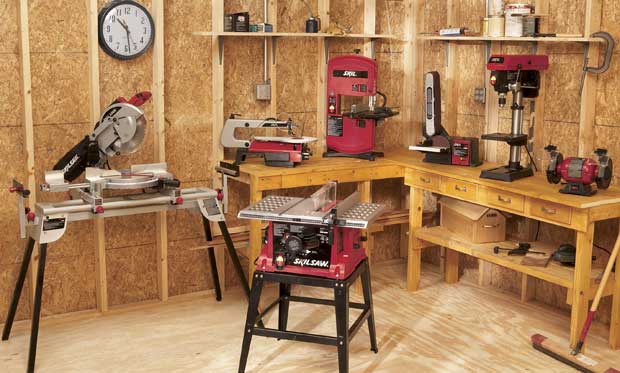 Skil Benchtop Line: Tools to Sit on the Bench