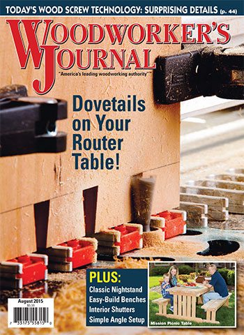 Woodworker’s Journal – July/August 2015