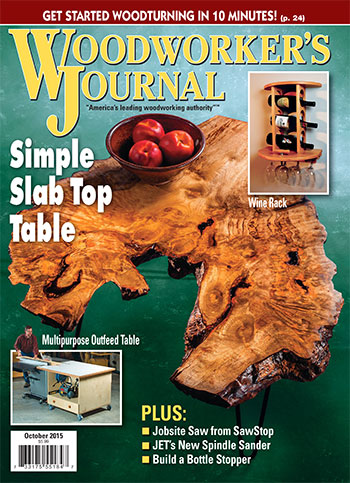 Woodworker’s Journal – September/October 2015