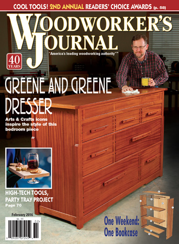 Woodworker’s Journal – January/February 2016