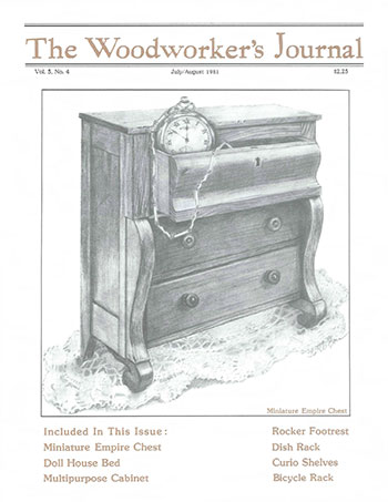 Woodworker’s Journal – July/August 1981
