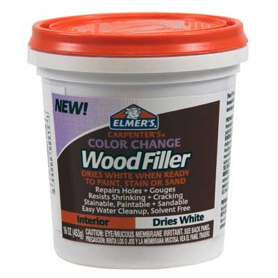 Elmer’s Carpenter’s Color Change Wood Filler