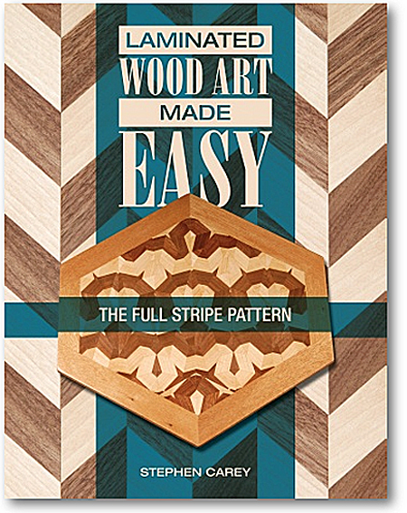 “Laminated Wood Art Made Easy: The Full Stripe Pattern”