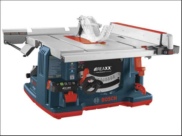 Bosch’s REAXX™ Flesh-sensing Jobsite Table Saw Coming this Fall