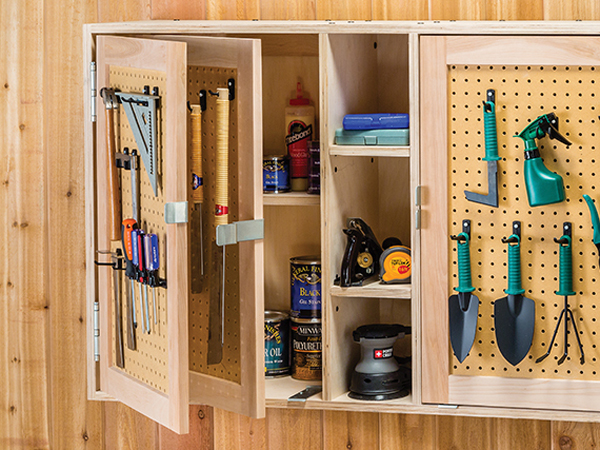 Rockler’s Tandem Door Hinges Maximize Storage Potential