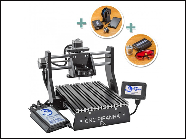 CNC Piranha FX 3D and Laser Bundle Now Available Through Rockler