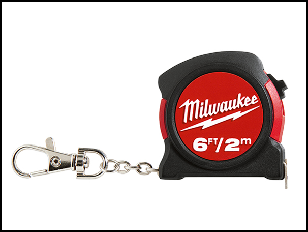 Milwaukee® 6 ft. Keychain Tape Measure