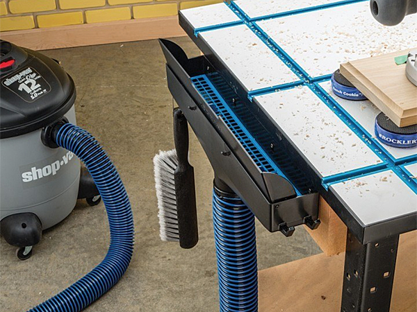 Rockler Dust Right® Bench Sweep