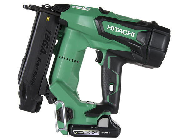 Hitachi Unveils Three Cordless Brushless Finish Nailers