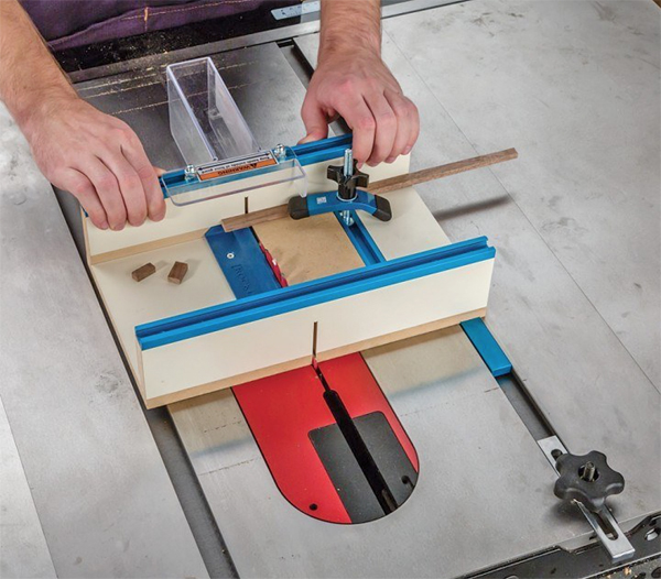 How to Cut Small Parts Table Saw Crosscut Sled Rockler