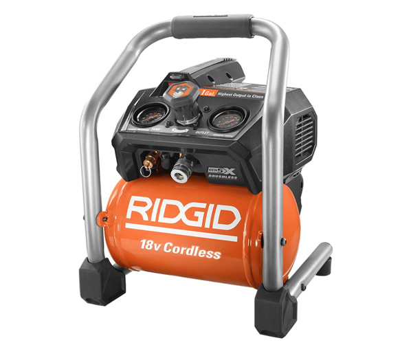 RIDGID® Brushless 18-volt Cordless Air Compressor