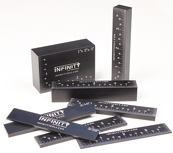 Infinity Tools 8-piece Precision Tool and Project Setup Blocks