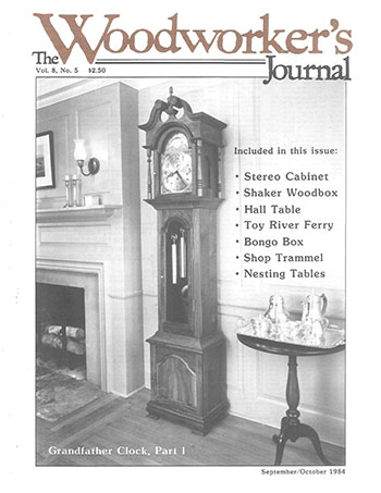 Woodworker’s Journal – September/October 1984