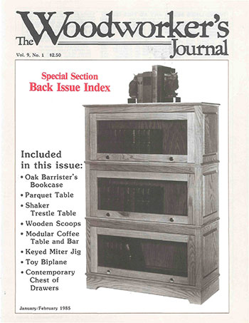 Woodworker’s Journal – January/February 1985