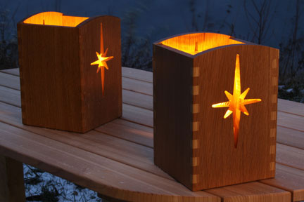 Luminary Project Luminaria Holiday Gift Ideas Woodworking