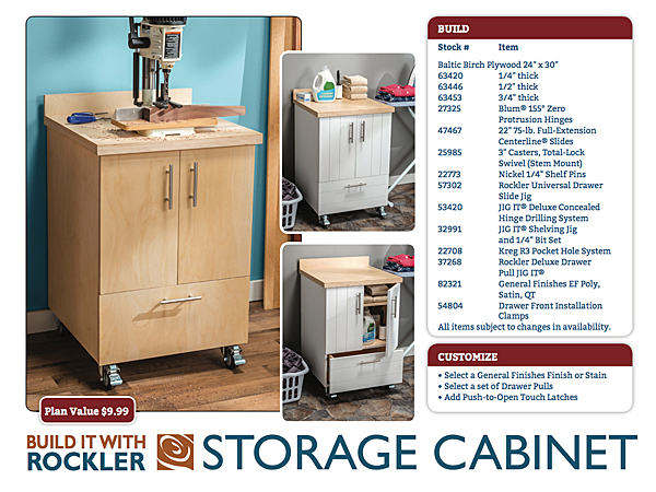 Sewing Machine Cabinet Plan  Rockler Woodworking and Hardware