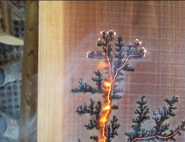 Evan Blomquist: High-Voltage Woodburning