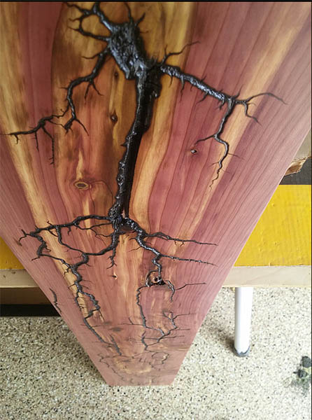 Evan Blomquist: High-Voltage Woodburning - Woodworking