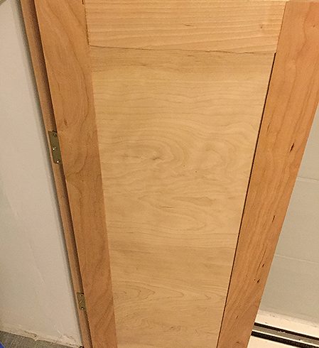 Flattening a Warped Pine Door?