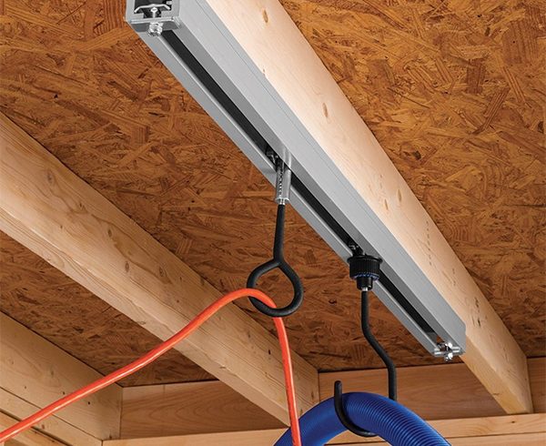 Bungee Keeps Electrical Cord Out of Harm’s Way