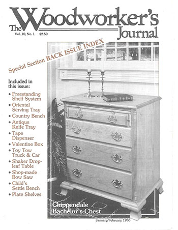 Woodworker’s Journal – January/February 1986
