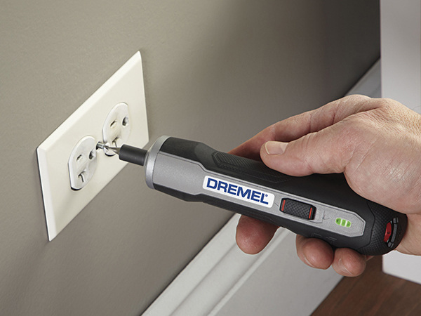 Dremel GO-01 GO 4-Volt Max Lithium-Ion 1.8 in. Cordless 1/4 in. Chuck  Plastic Screwdriver with USB Charger and Insert Bits