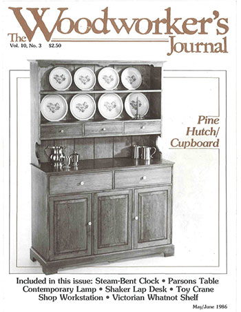 Woodworker’s Journal – May/June 1986