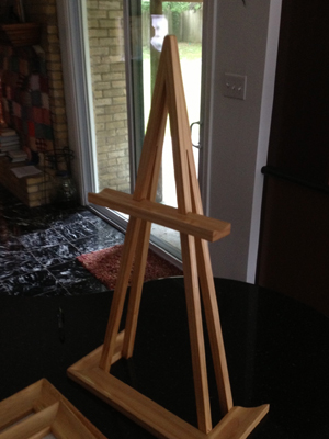 Picture Frames and Display Easel
