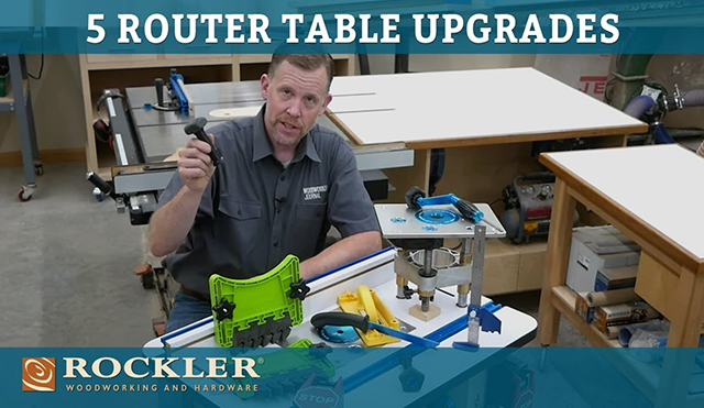 Upgrading a router table