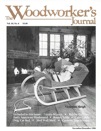 Woodworker’s Journal – November/December 1986