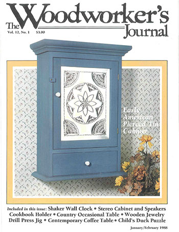 Woodworker’s Journal – January/February 1988