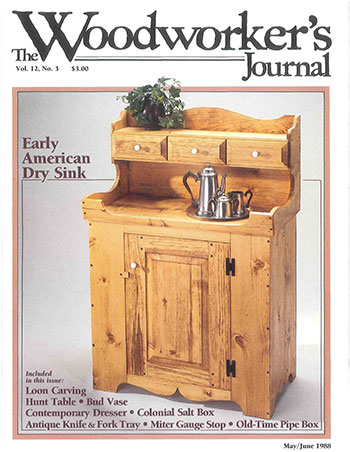 Woodworker’s Journal – May/June 1988