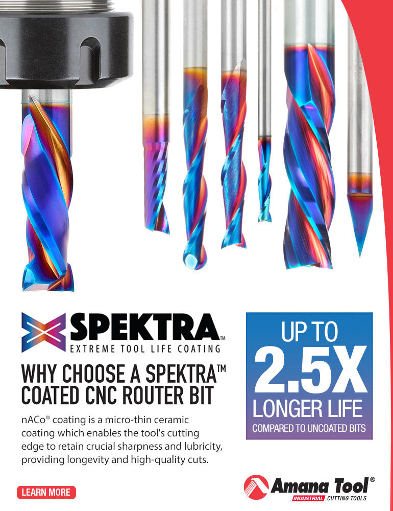 Amana - Spektra Extreme Tool Life Coating