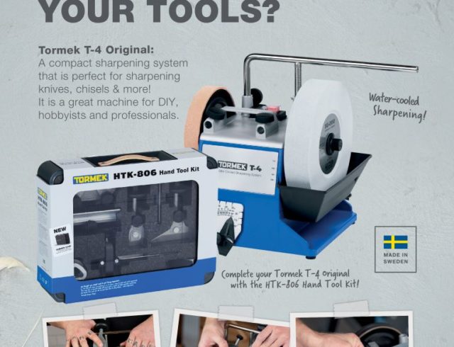 Tormek - Time to Sharpen Your Tools