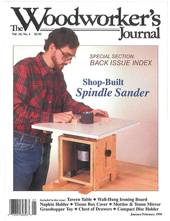 Woodworker’s Journal – January/February 1990