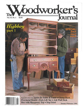 Woodworker’s Journal – January/February 1991