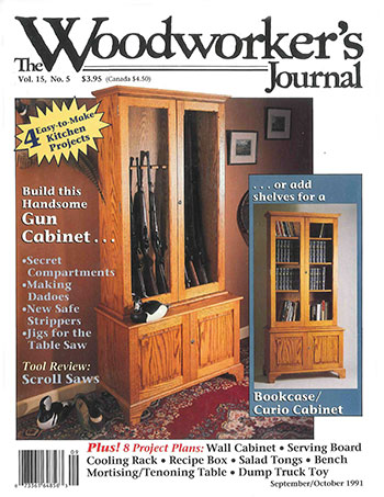 Woodworker’s Journal – September/October 1991
