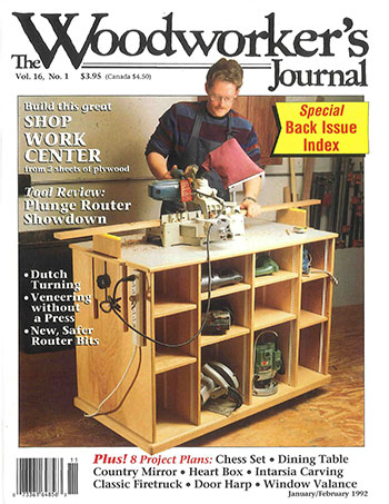 Woodworker’s Journal – January/February 1992