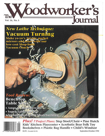 Woodworker’s Journal – September/October 1992