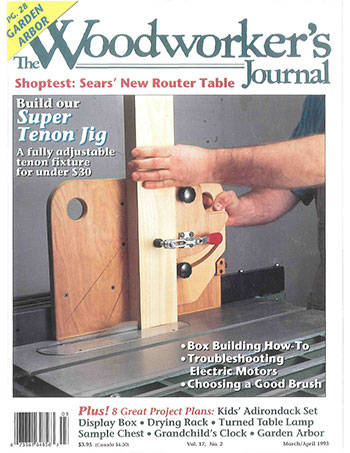 Woodworker’s Journal – March/April 1993