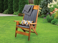 Adirondack chair built for smaller body types