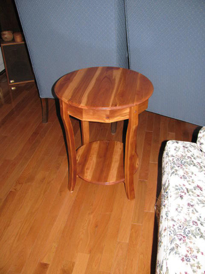 Apple Wood Table
