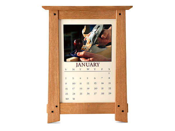 PROJECT: Arts & Crafts Calendar Frame