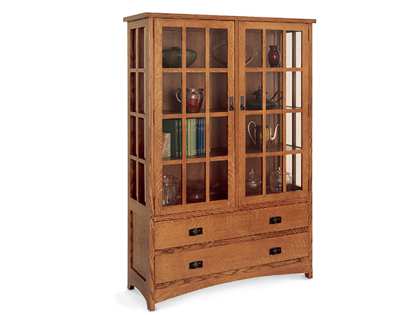 Classic Stickley-inspired cabinet