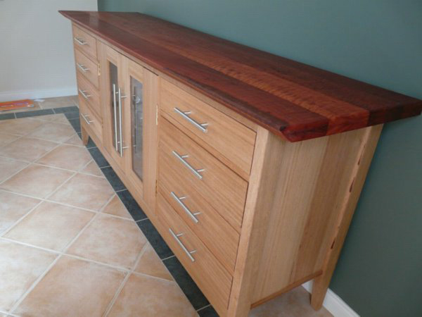 Tasmanian Oak and Redgum Sideboard