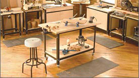 Basement Woodworking Shop