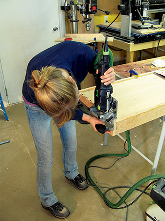 Using Festool Domino on bed frame joint